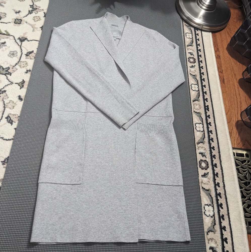 SOIA & KYO Benela Grey cardigan - Picture 4 of 14